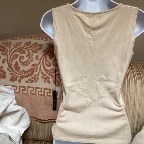 NWT Vintage beaded sweater set. Sleeveless shell with cardigan BCBGMaxAzria MED - Picture 14 of 16